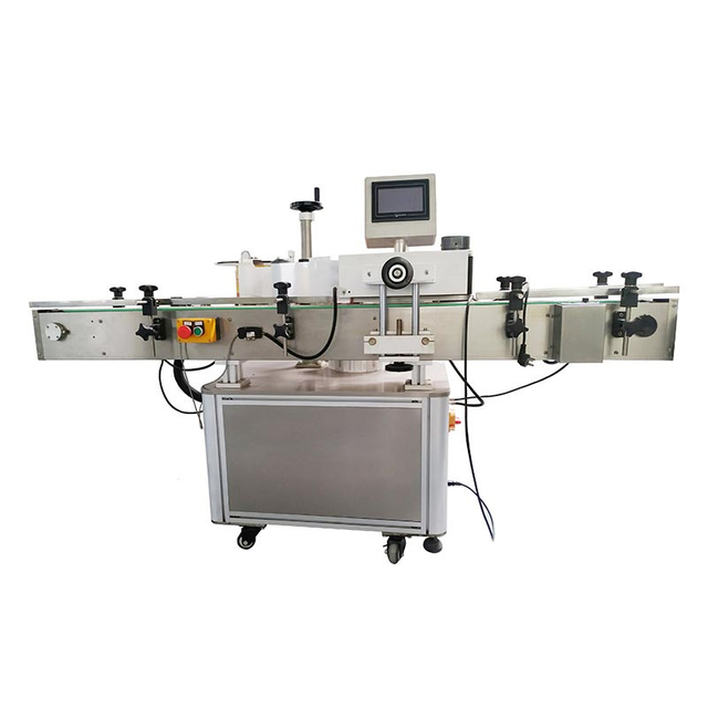 Customized Fully Automatic Flat Round Square Bottle Date Double Side Labelling Machine