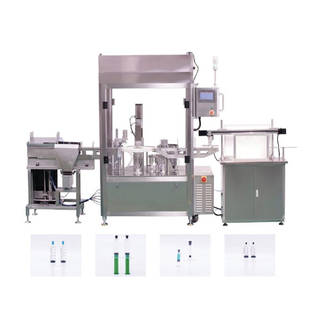 Automatic Syringe Plunger Gel Filling Machine