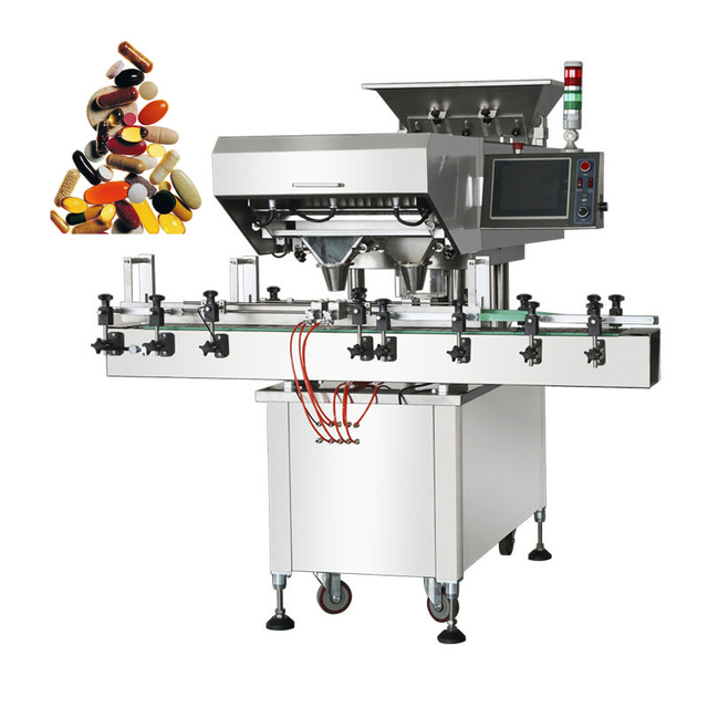 Automatic Double Disc Automatic Electronic Small Tablet Capsule Counting And Filling Machine