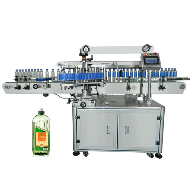 Automatic Double Side Front and Back Two Side Sticker Adhesive Labeling Machine