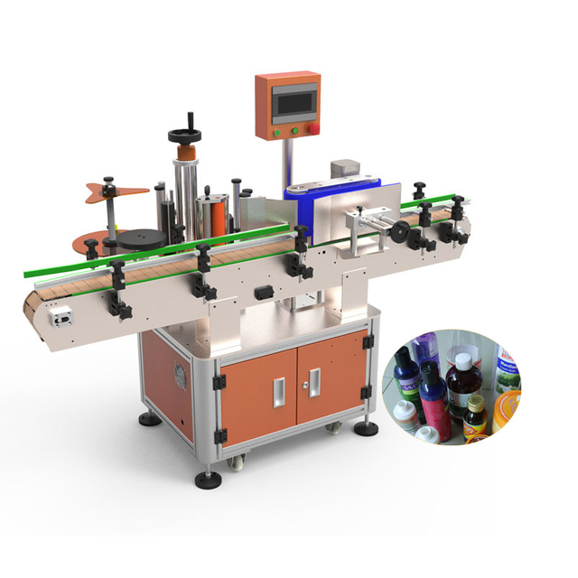Good Quality Fully Automatic Round Bottle Labeling Machine / Sticker Self Adhesive