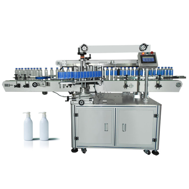 Factory automatic Sticker labeling machine wine bottling and labeling machine for sale