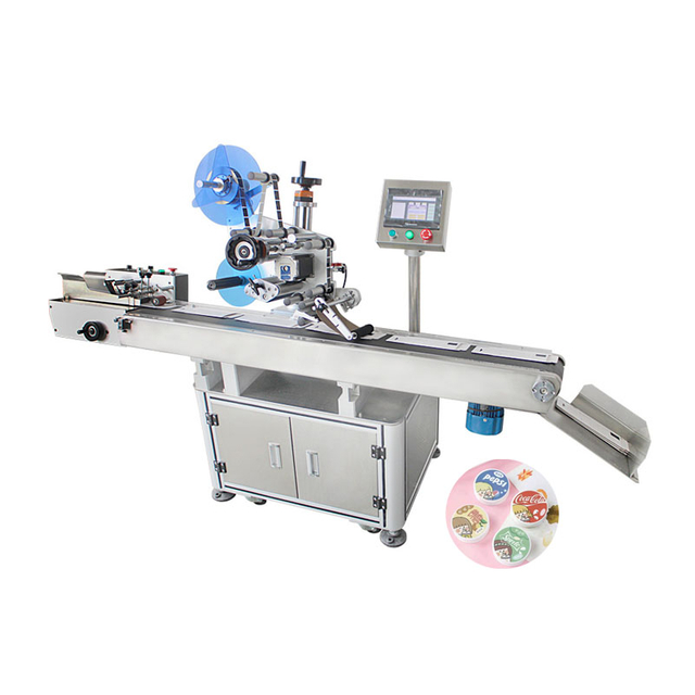 Automatic upper Plane labeling machine label print machine