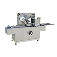 Perfume Playing Card Carton Box Plastic Cellophane Wrapping Overwrapping Machine