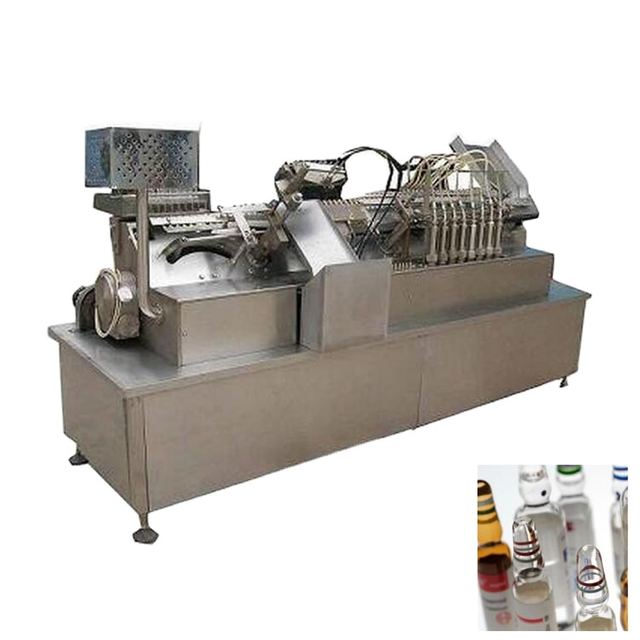 Fully automatic glass ampoule filling sealing machine