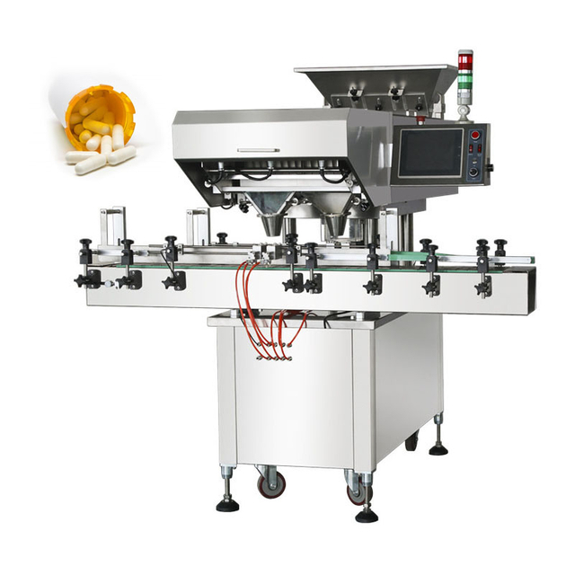 High-speed Electronic Granules Counting Pill Bottling Filling Machine Production Line