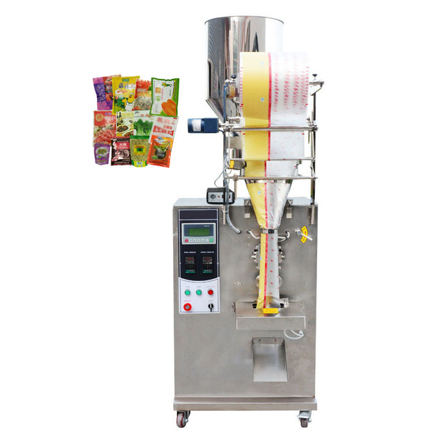 Small Vertical Sachet Candy Snack Automatic Granular Food Packaging Machine