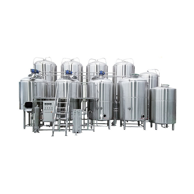 Craft Beer Brewing Equipment Brewery 500l 1000l 1500l 2000l 3000l 5000l Per Batch 2 / 3 / 4 Vessels Brewhouse