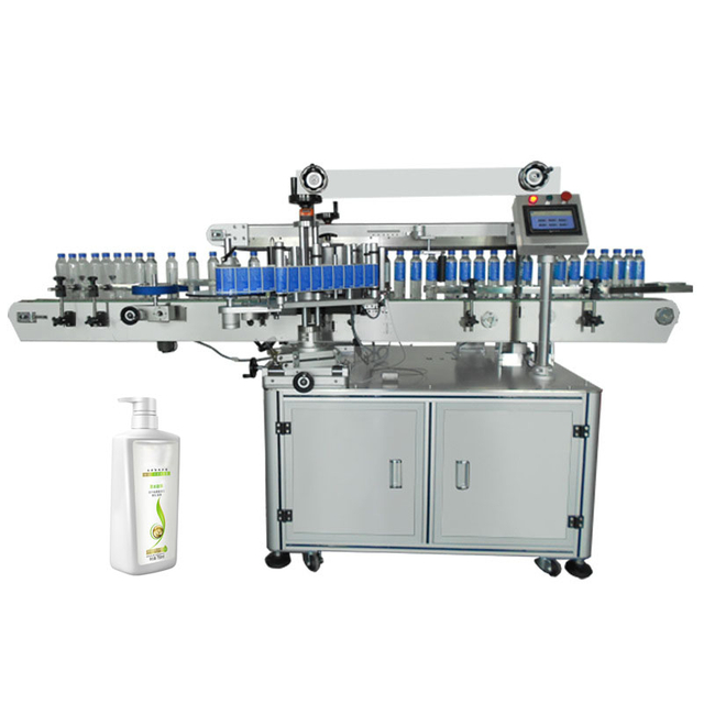 Customized Fully Automatic Flat Round Square Bottle Date double side labelling machine Multi-face Self-adhesive Labeling Machine
