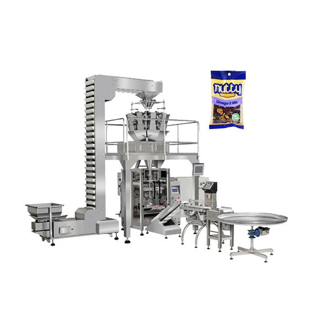 Factory Price Full Automatic Multihead Weigher Packing Machine For Nuts/snack/bean Packing