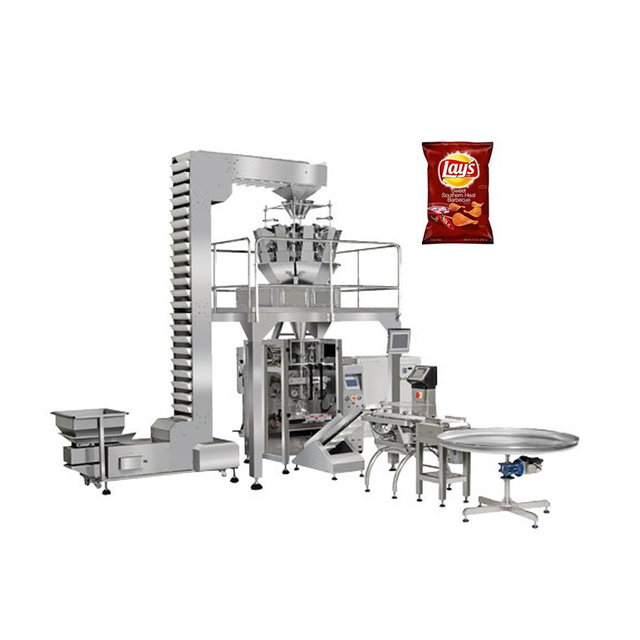 Full Automatic Weighing Systems Potato Chips Packing Machine