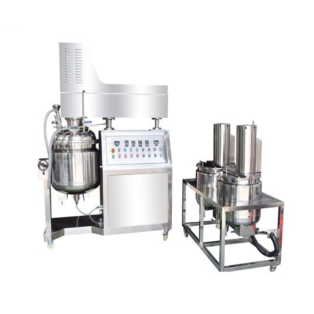 Laboratory vacuum emulsifying Homogenizer and mixer, Homogenizing Emulsifying Machine