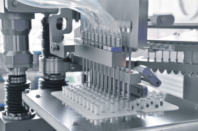 Fully Auto Automatic pneumatic Medical Gel And Capping Plastic Pre Filled Syringe Filling Machine