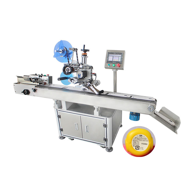 Automatic high efficiency flat plane labeling machine