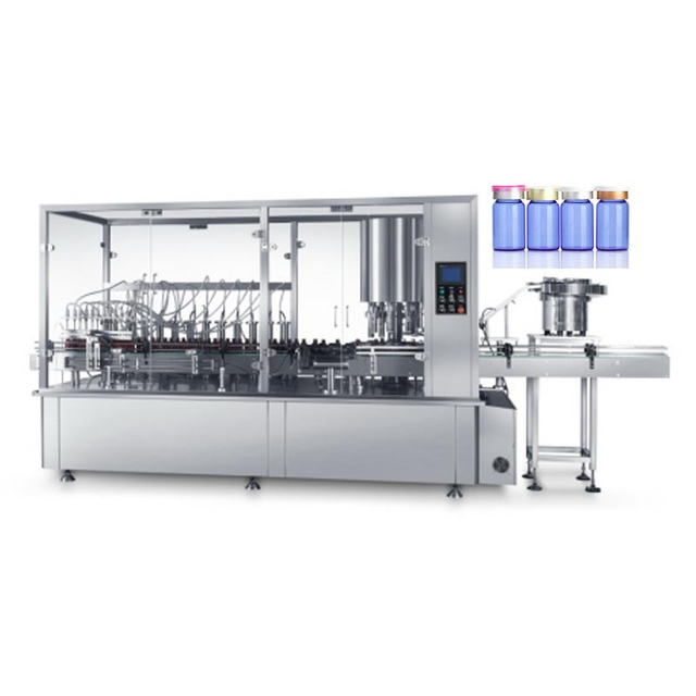 Easy Cleaning Linear Type Chemical Liquid Fertilizers Filling Bottling Machine Selling In Good Price