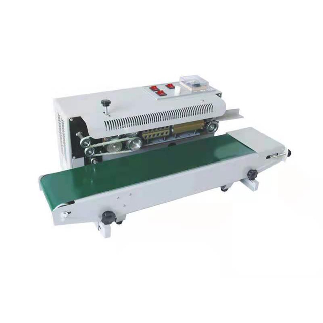 Vertical Plastic Bag Sealing Machine / Automatic Continuous Band Sealer