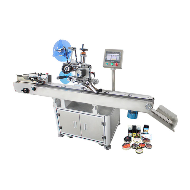 Flattening Machine pneumatic plane labeling machine file bag adhesive flat labeling machine