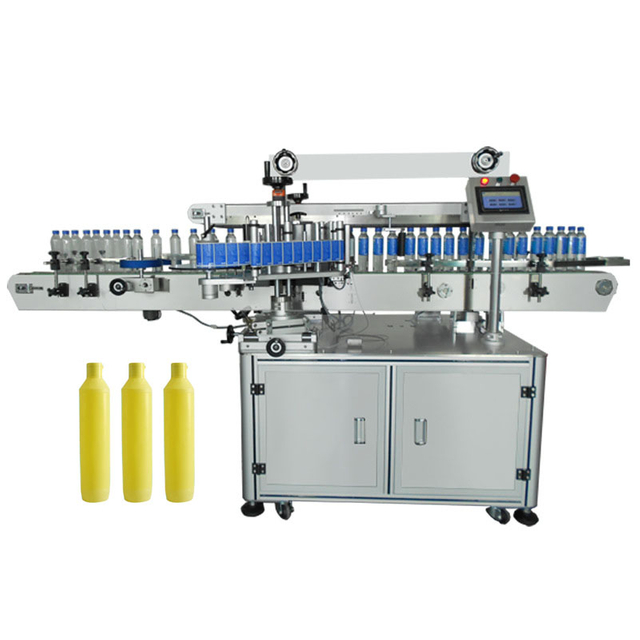 Automatic Double Side Labeling Machine,Labeling Machine Round Bottles,Sticker Labeling Machine With Date Print