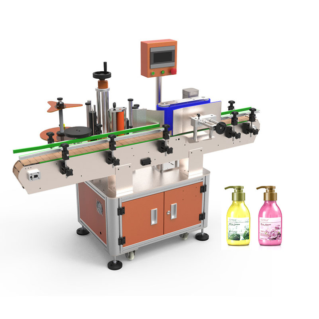 Fully Automatic Fixed Point Positioning Labeling Machine For Round Bottle Cans Jars