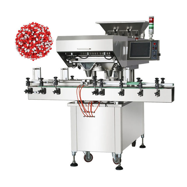 Fully Automatic Electronic Capsule /tablet/candy/grain Counting Machine With Two Turntable