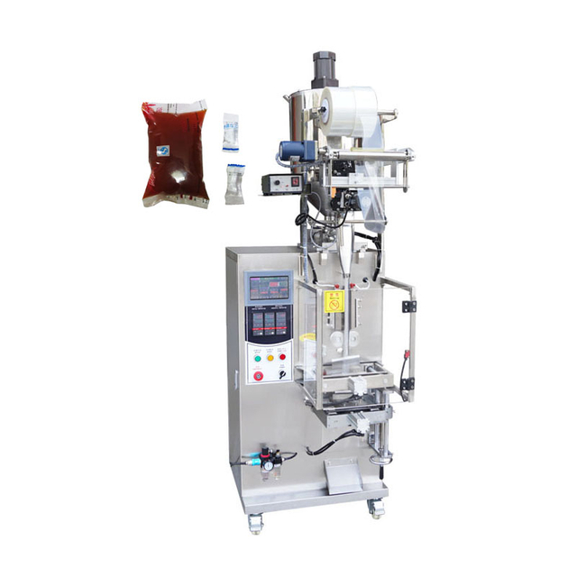 Automatic 3/4 Sides Sealing Sauce Honey Sachet Ketchup Liquid Packing Machine