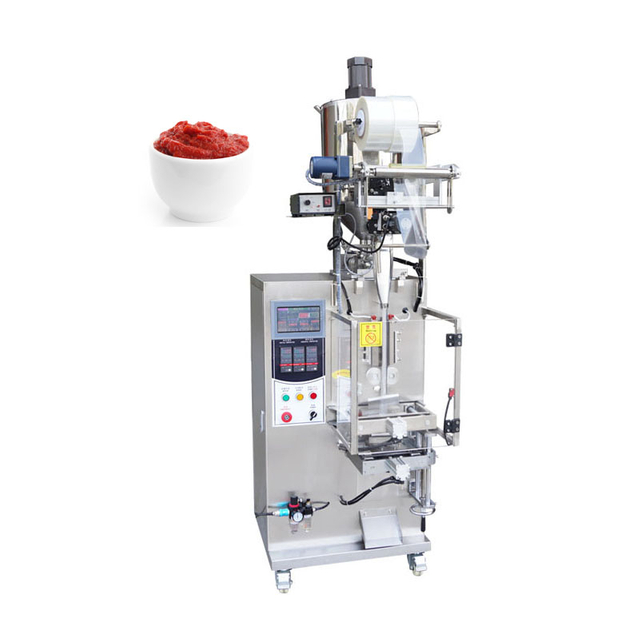 Automatic Vertical Liquid Paste Packaging Machine Pouch / Sachet Packing Machine For Honey,Sauce,Ketchup