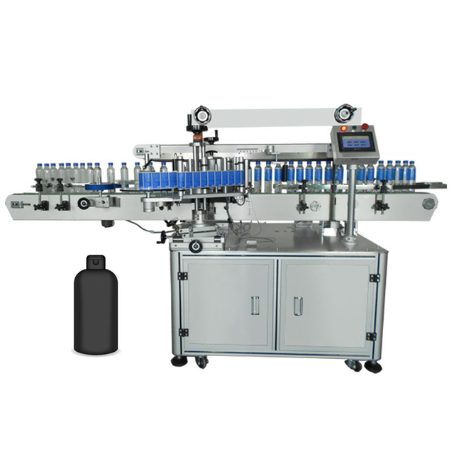 Standard Export Automatic Double Side Glass Jar Labeling Machine For Round Bottle