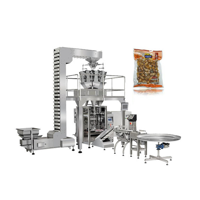 Factory Price Automatic Weighing Chips Packing Machine With Nitrogen For Potato Chips Banana Chips Packing Machine